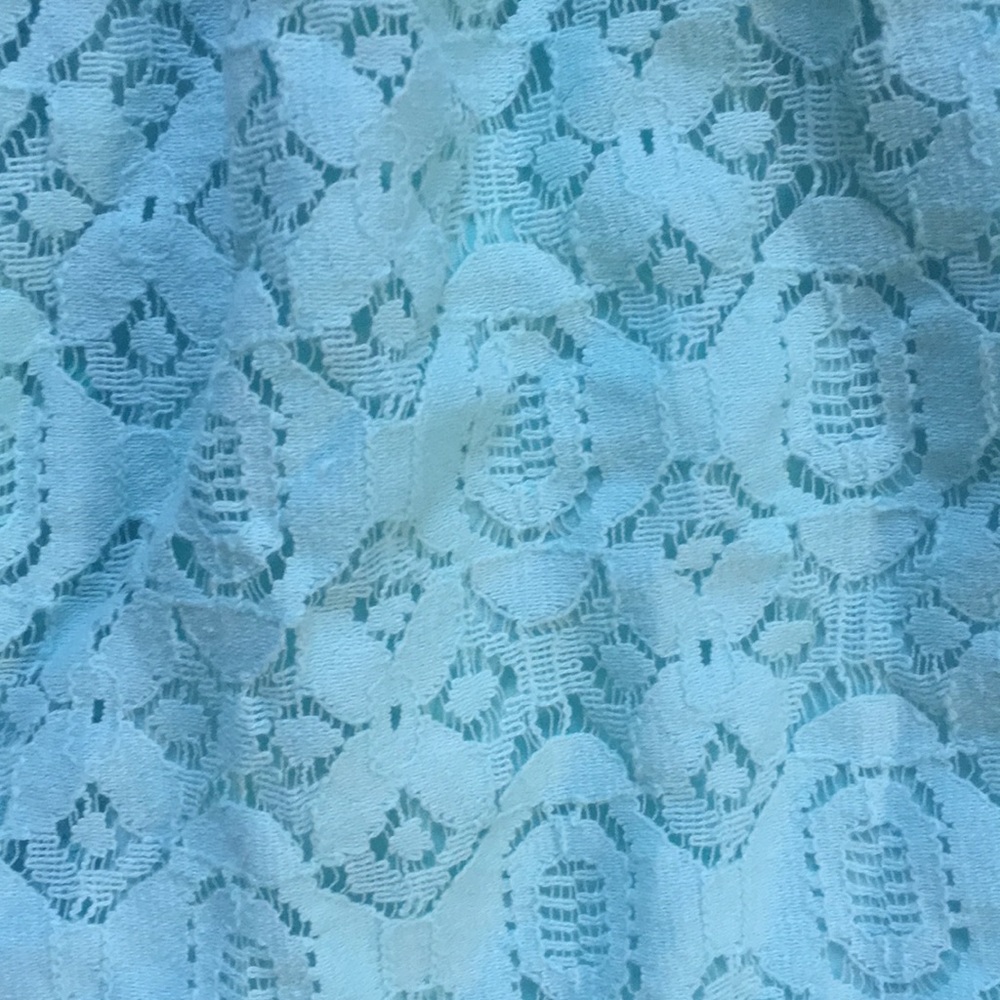 Aqua/sea foam green/mint playsuit/romper sz S - Picture 2 of 7